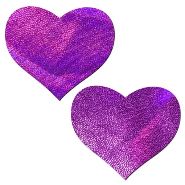 Pastease Hologram Heart – Pink O/S