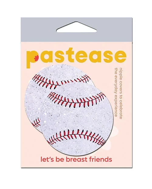Pastease Premium Baseball Sparkly – White O/S