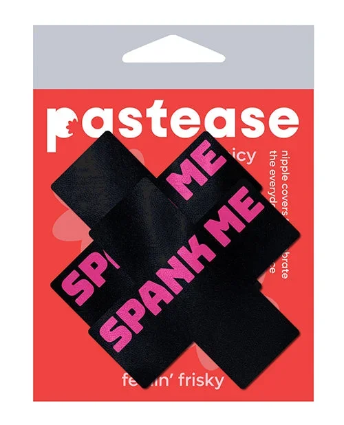 Pastease Spank Me Plus – Black/Pink O/S