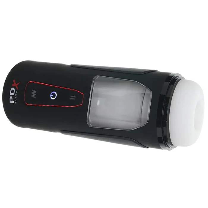 PDX Elite Milk Me Hotter Auto Stroker with Heating Base