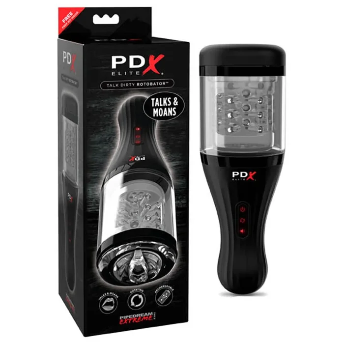 PDX Elite Talk Dirty Rotobator 24.1cm Masturbator