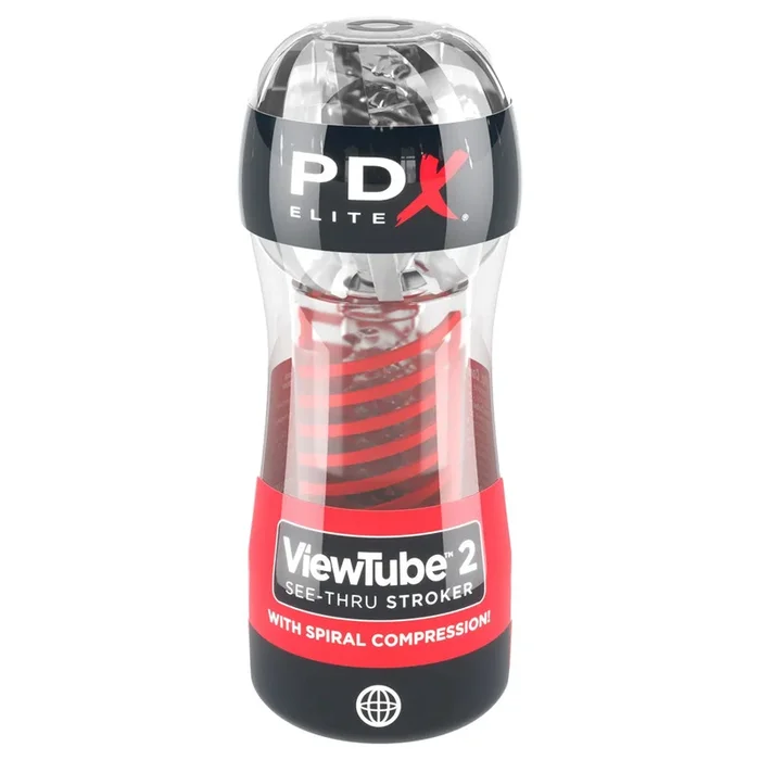 PDX Elite Viewtube 2 – Clear Stroker