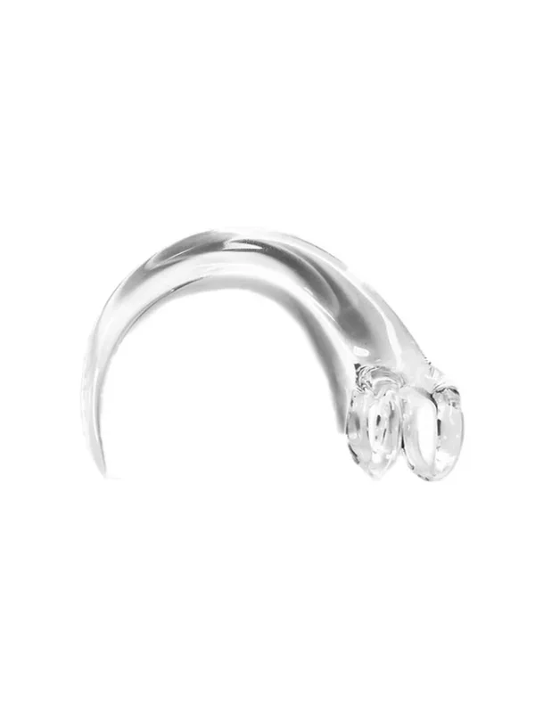 Peace Lily Glass Kitty Claw