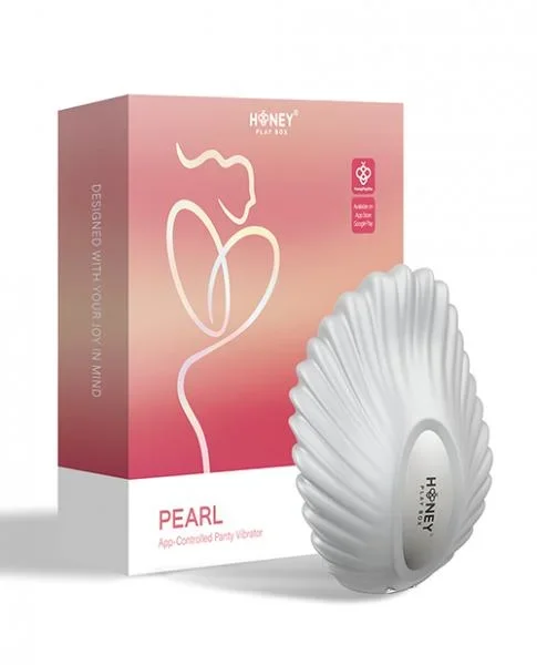 Pearl App-Controlled Magnetic Panty Vibrator – White