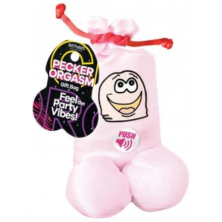 Pecker Orgasm Audible Gift Bag – Pink
