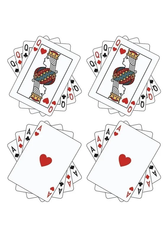 Peekaboo Queens and Aces Pasties