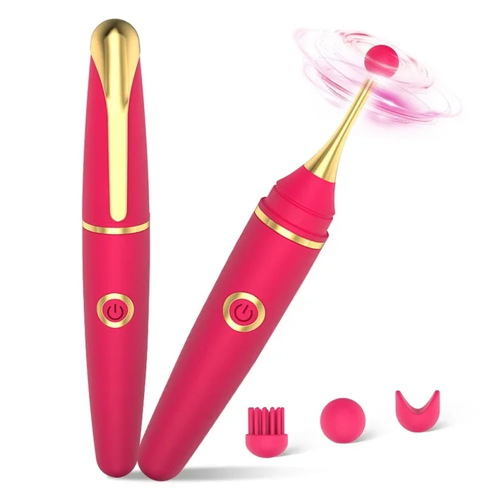 Pen Nipple Clit Stimulator G Spot Vibrator Sexual Pleasure Tools