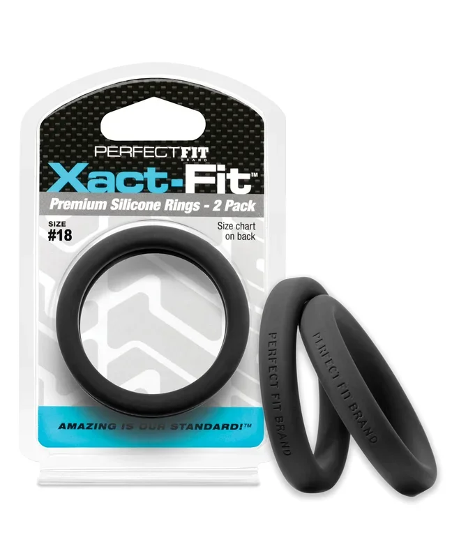 Perfect Fit Xact Fit #18 – Black Pack of 2