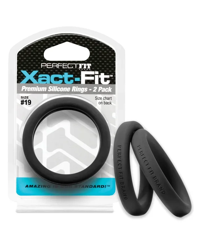 Perfect Fit Xact Fit #19 – Black Pack of 2