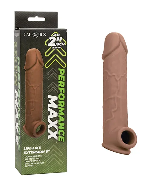 Performance Maxx Life-Like 8″ Penis Extension – Brown