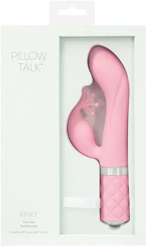 Pillow Talk Kinky Clitoral with Swarovski Crystal Pink