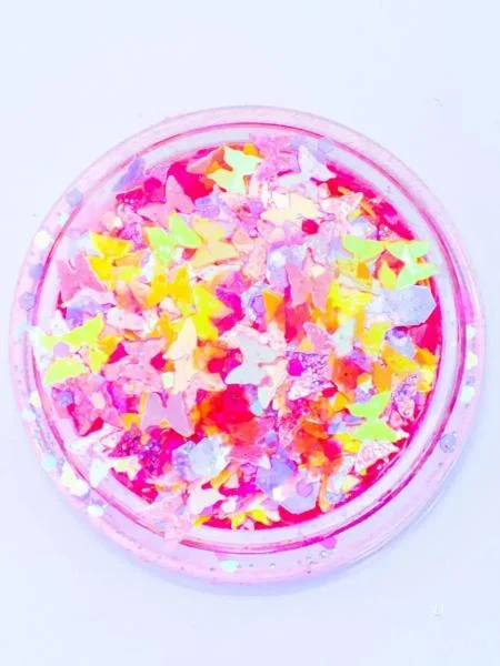 Pink Butterfly Chunky Glitter – Paris
