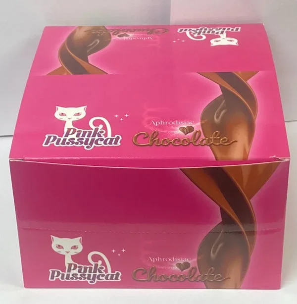 Pink Pussycat Chocolate 24ct Display