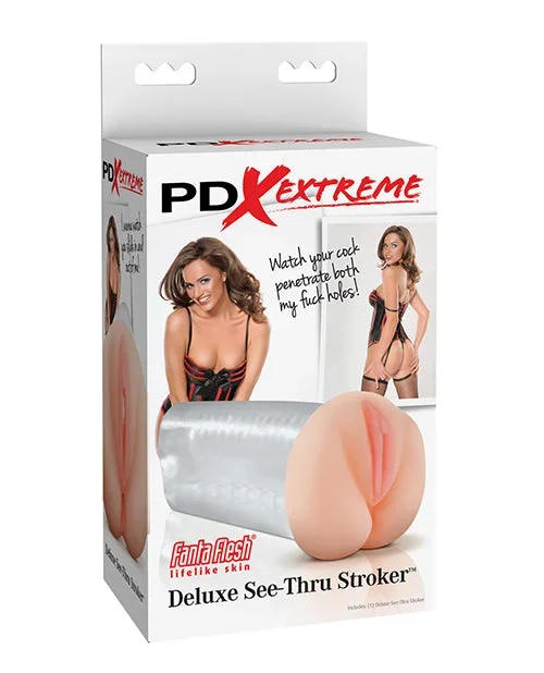 Pipedream Extreme Toyz Deluxe See Thru Stroker