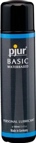 Pjur Basic Water-Based Personal Lubricant 3.4 Fl Oz 100 Ml