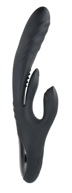 Playboy Pleasure – Rapid Rabbit – Vibrator – Black