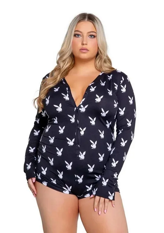 Playboy Slumber Comfortable Bunny Romper