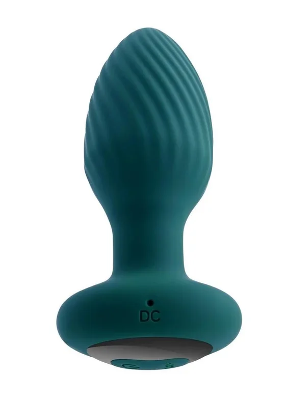 Playboy Spinning Tail Teaser Silicone Rotating Anal Plug
