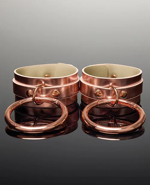 Pleasure Collection Adjustable Handcuffs – Rose Gold