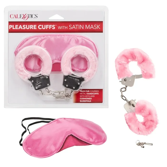 Pleasure Cuffs With Satin Mask