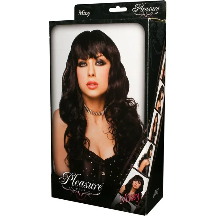 PLEASURE WIGS Missy – Black – Black Wig