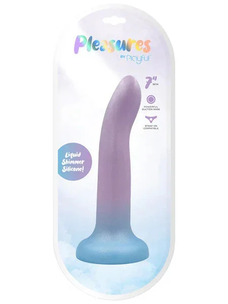 Pleasures by Playful 7 inch Dong – Purple to Blue