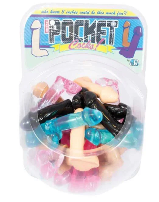 Pocket Cocks 3 inches Bowl of 30