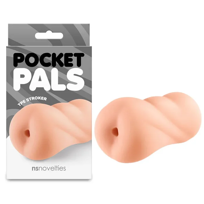 Pocket Pals Anal Stroker – Tan – Tan Anal Stroker