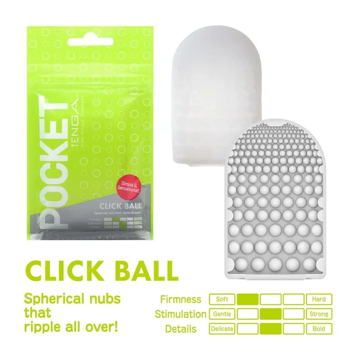 Pocket Tenga Click Ball – Elevate Your Masturbation Experience