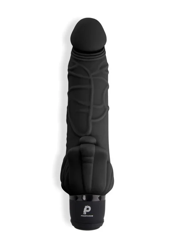 Power Cock Realistic Rechargeable Silicone Clitoral Stimulator