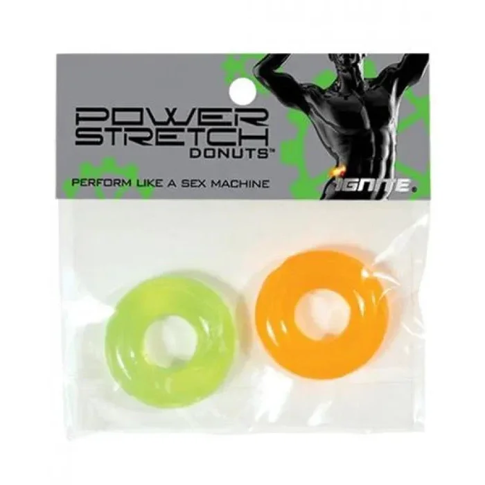 Power Stretch Donuts – 2 Pack – Orange and Green
