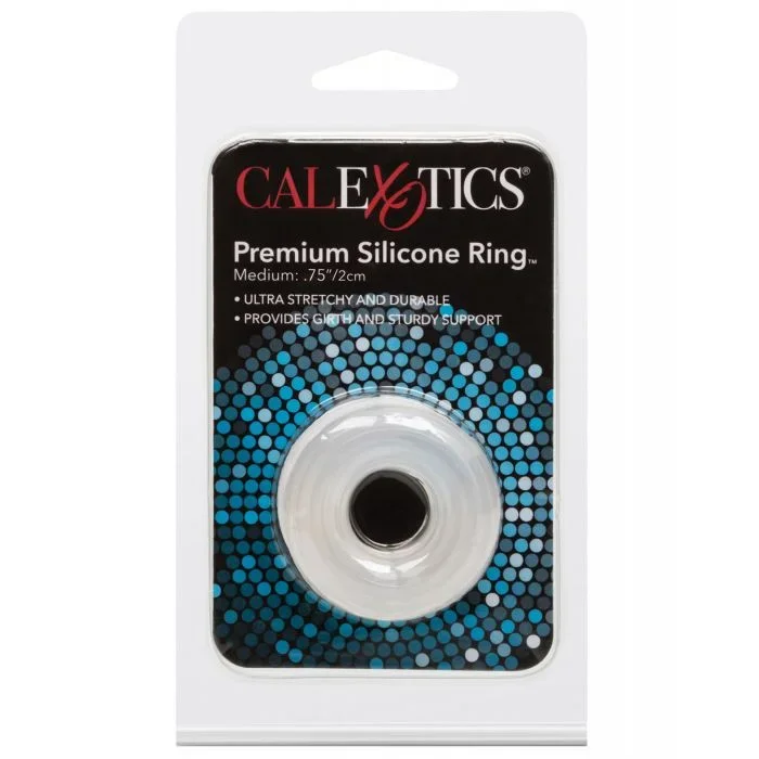 Premium Silicone Ring – Medium Clear