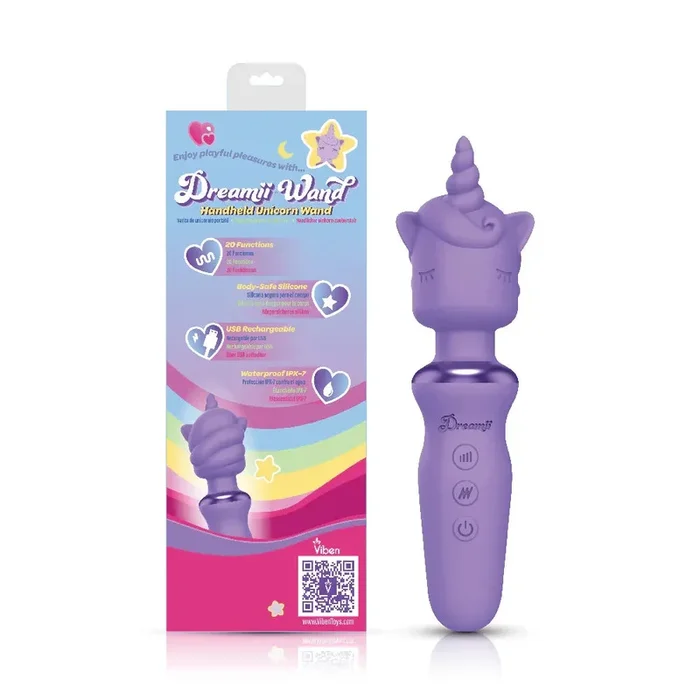 (Presale Only) – Dreamii Wand Powerful Unicorn Wand – Lilac Whirl