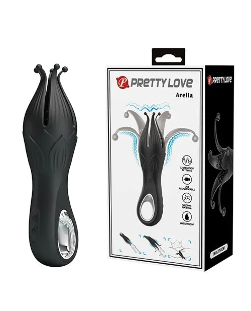 Pretty Love Arella Multi Petal Stimulator – Black