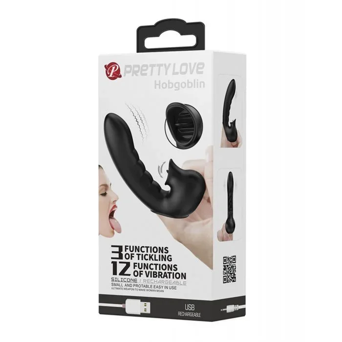 Pretty Love Hobgoblin Sucking Finger Vibe – Black