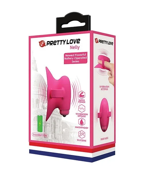 Pretty Love Nelly Finger Battery Vibe – Pink