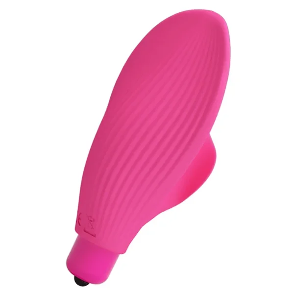 Pretty Love Nicole Ribbed Silicone Finger Vibrator