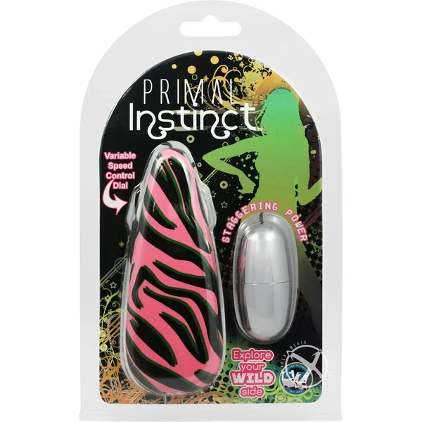 Primal Instinct Zebra Pink