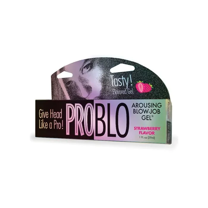 Pro Blo Oral Pleasure Gel – 1 oz Strawberry