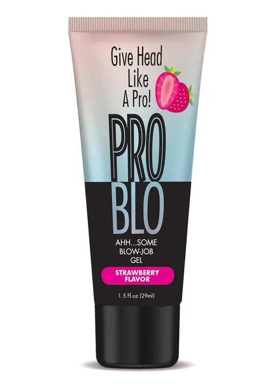 ProBlo Strawberry Flavored Blowjob Gel