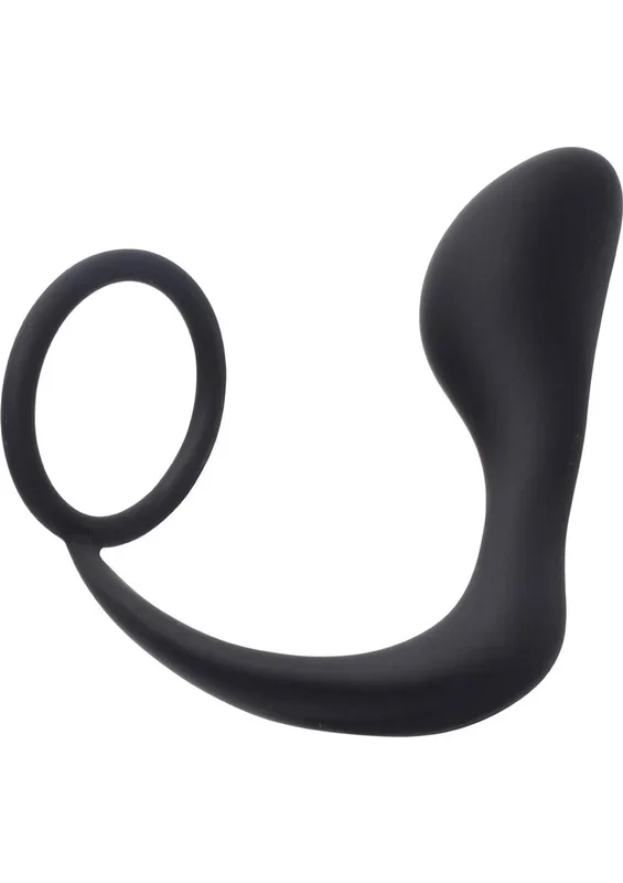 Prostatic Play Explorer II Silicone Prostate Stimulator + Cock Ring