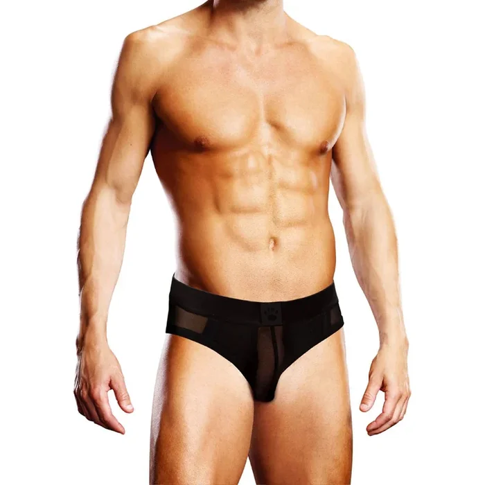 Prowler Black Mesh Open Brief