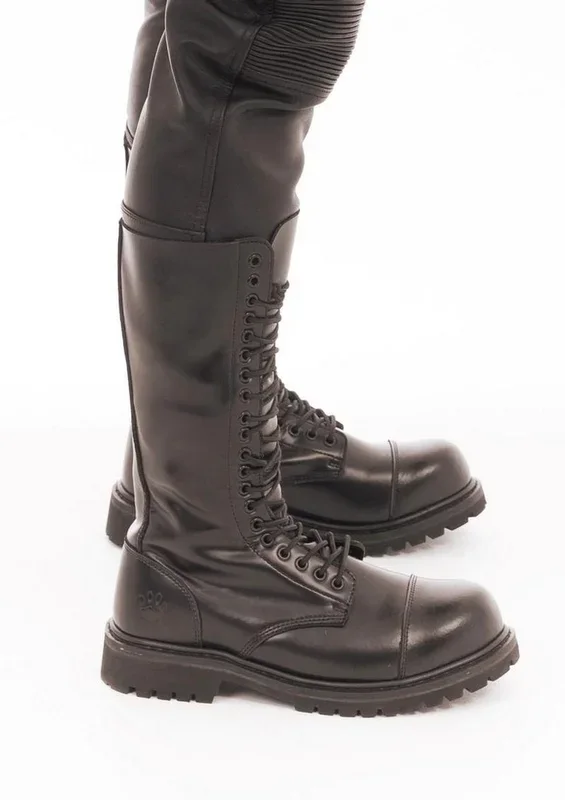 Prowler Red Black Boot with 20 Holes Stylish Design UK Size 8