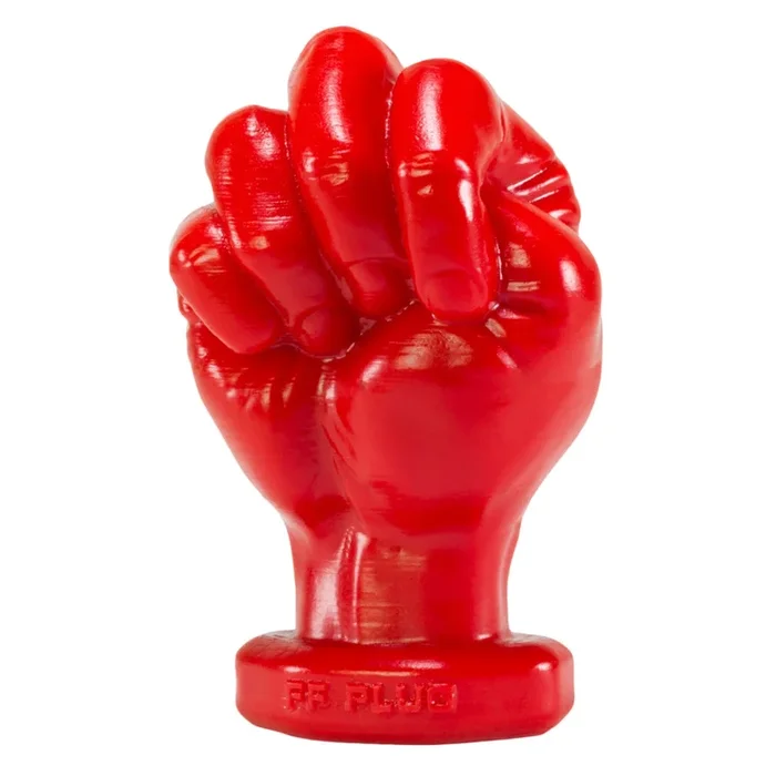 Prowler RED By Oxballs FIST Large Butt Plug Silicone Red