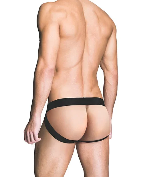 Prowler RED Fishnet Ass-less Jock – Black MD