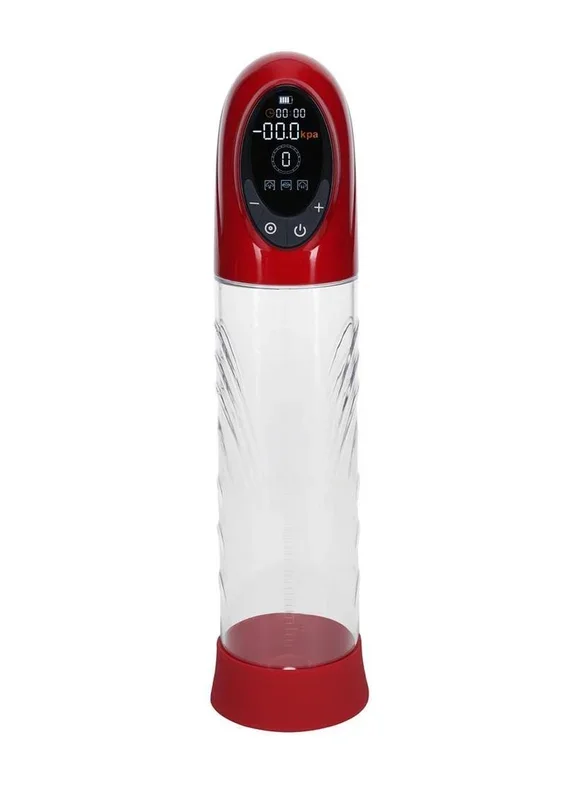 Pumped Cyberpulse 13 Function Automatic Rechargeable Penis Pump – Metallic