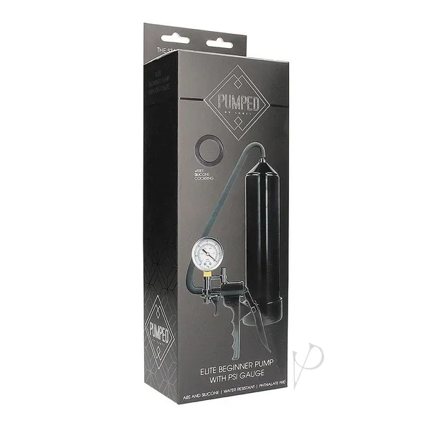 Pumped Lite Begin Pump Psi Gage Blk