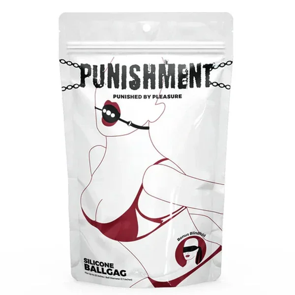 Punishment Silicone Ball Gag