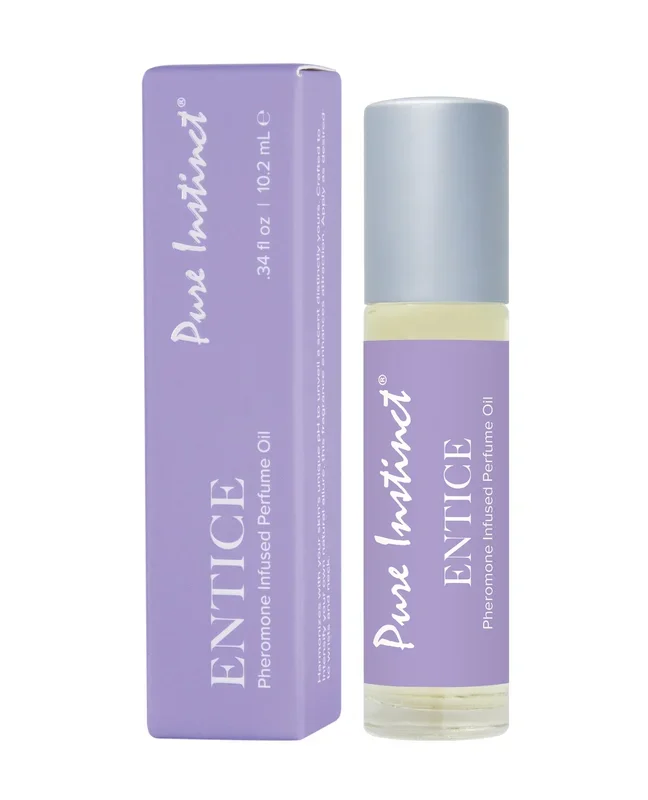 Pure Instinct Pheromone Perfume Oil Roll On Entice – 10.2 ml