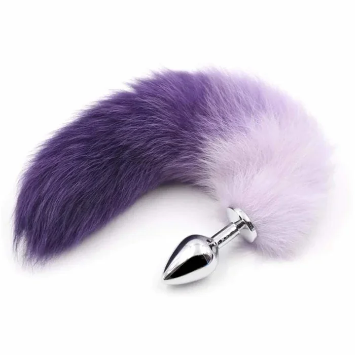 Purple Fox Anal Tail 16″